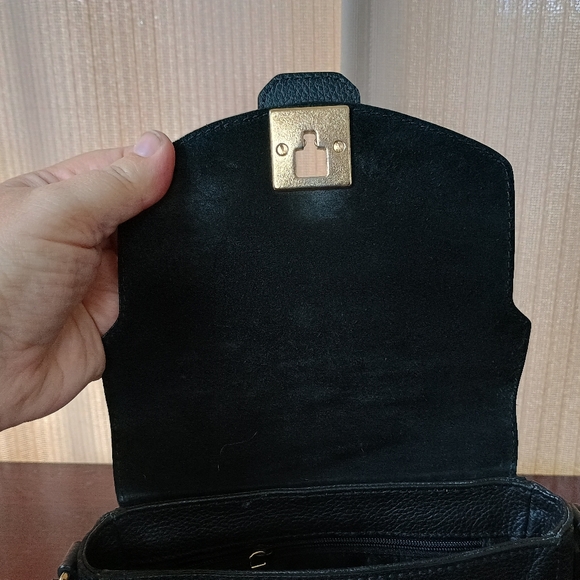 FURLA Black small leather crossbody bag - Picture 7 of 7